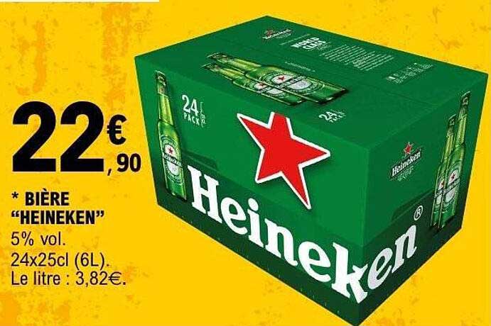 BIÈRE “HEINEKEN”