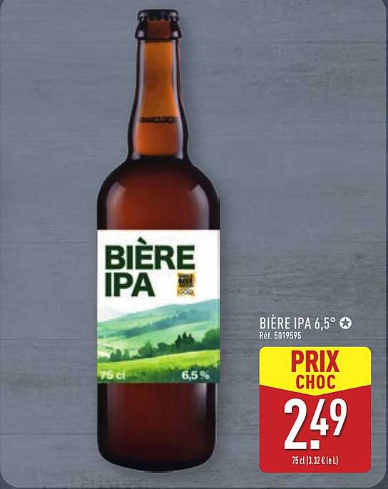 BIÈRE IPA 6,5°