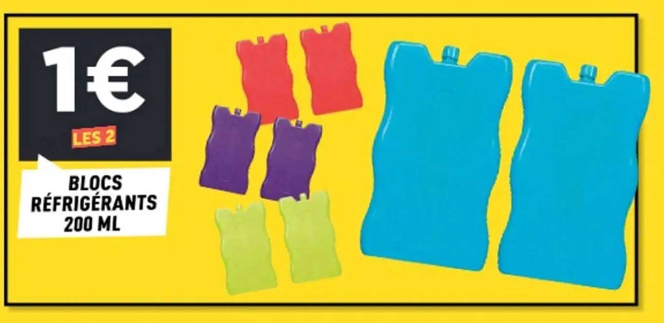 Blocs réfrigérants 200 ML