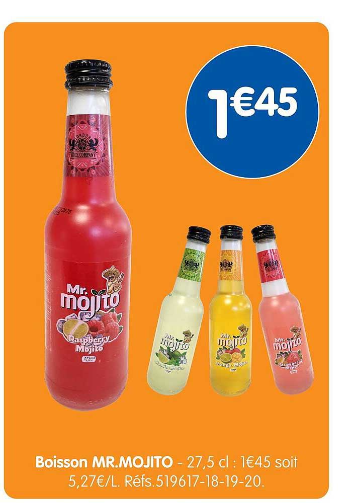 Boisson MR.MOJITO - 27,5 cl