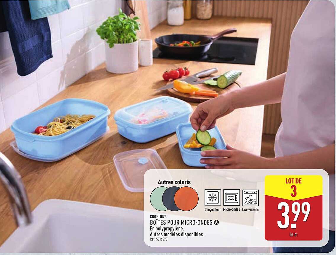 BOÎTES POUR MICRO-ONDES