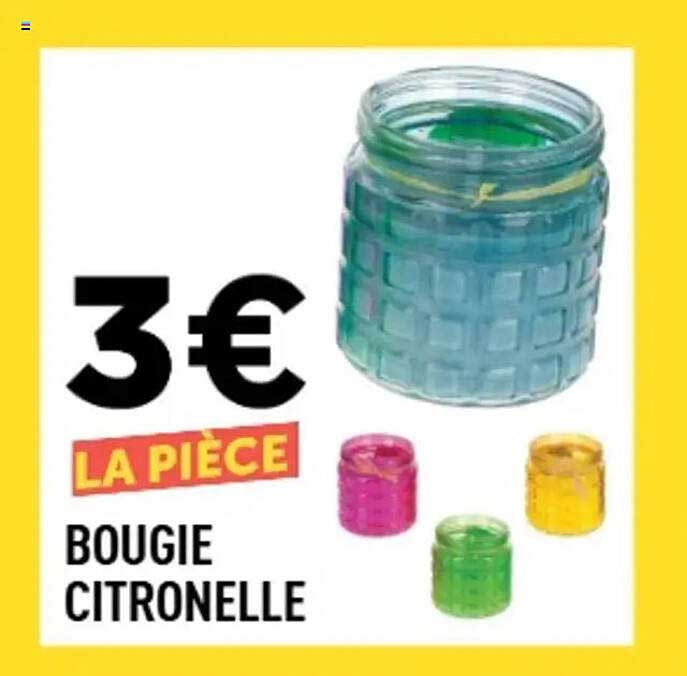 Bougie Citronnelle