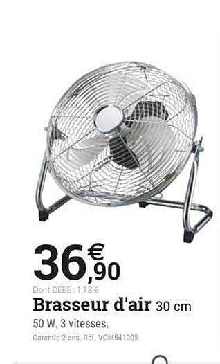 Brasseur d'air 30 cm