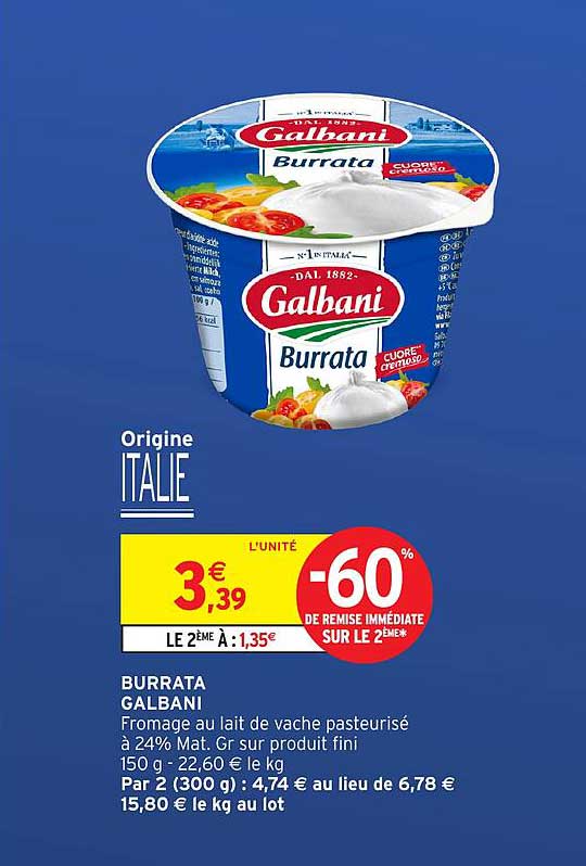 Burrata Galbani