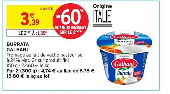 BURRATA GALBANI