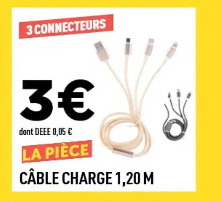 CÂBLE CHARGE 1,20 M