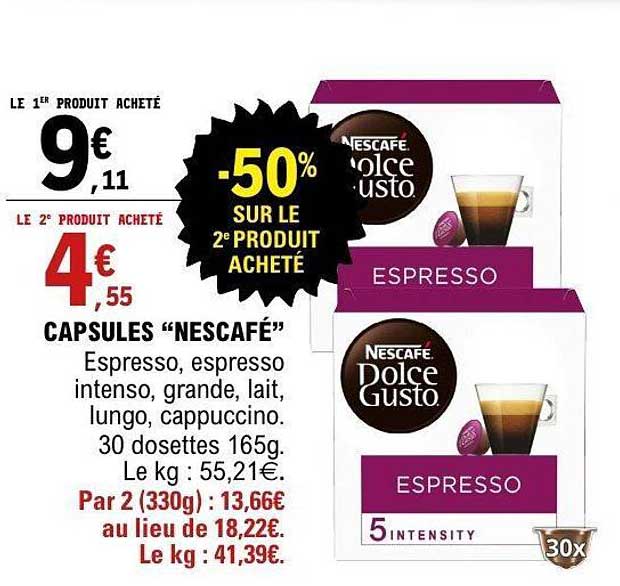 CAPSULES “NESCAFÉ”