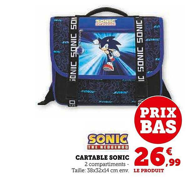 CARTABLE SONIC