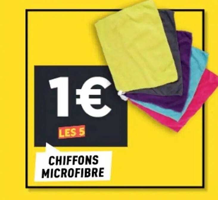 Chiffons microfibre