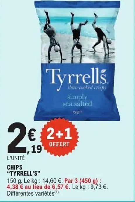 Chips "TYRRELL'S"