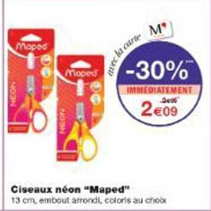 Ciseaux néon "Maped"