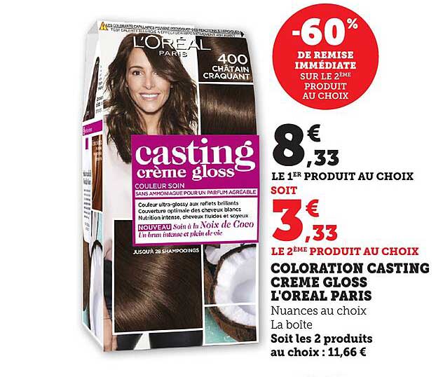 COLORATION CASTING CREME GLOSS L'OREAL PARIS