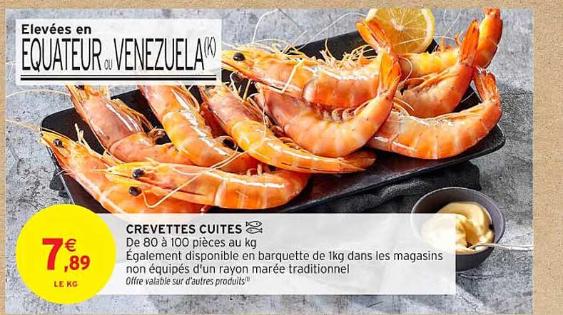 CREVETTES CUITES