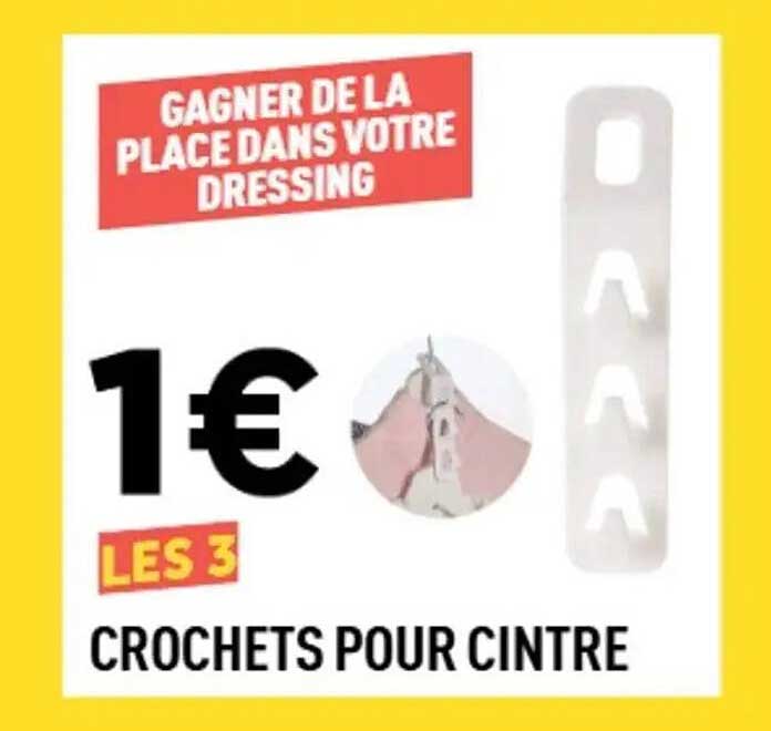 CROCHETS POUR CINTRE