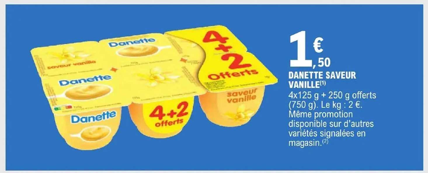 DANETTE SAVEUR VANILLE