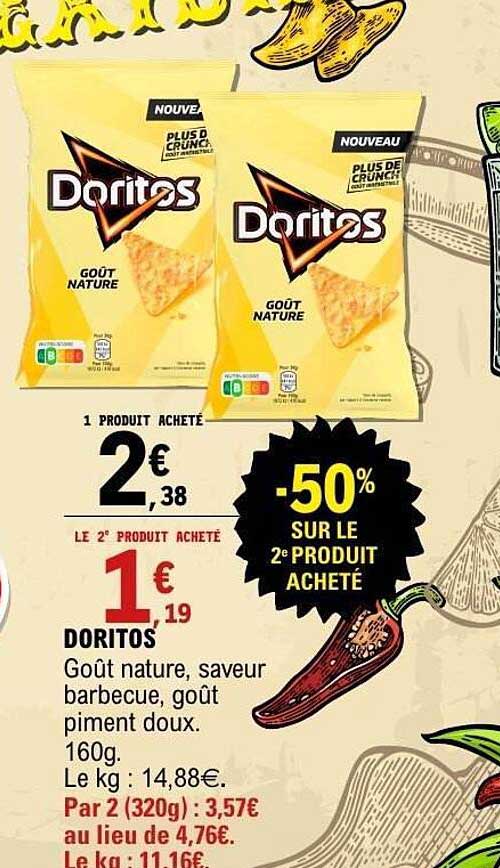 DORITOS - Goût nature