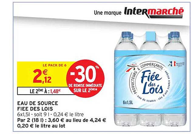 EAU DE SOURCE FIEE DES LOIS