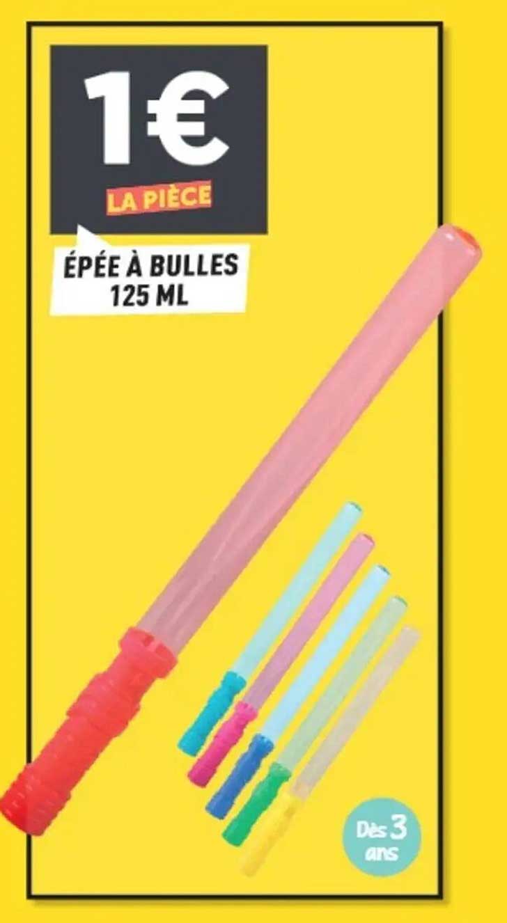 ÉPÉE À BULLES 125 ML