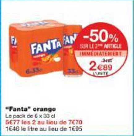 "Fanta" orange