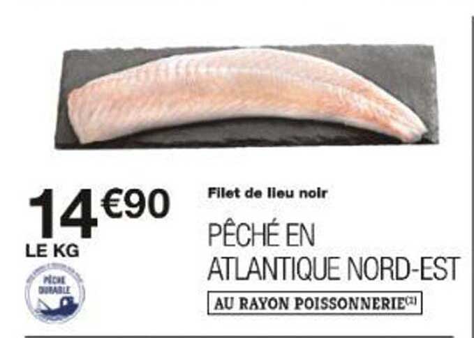 Filet de lieu noir