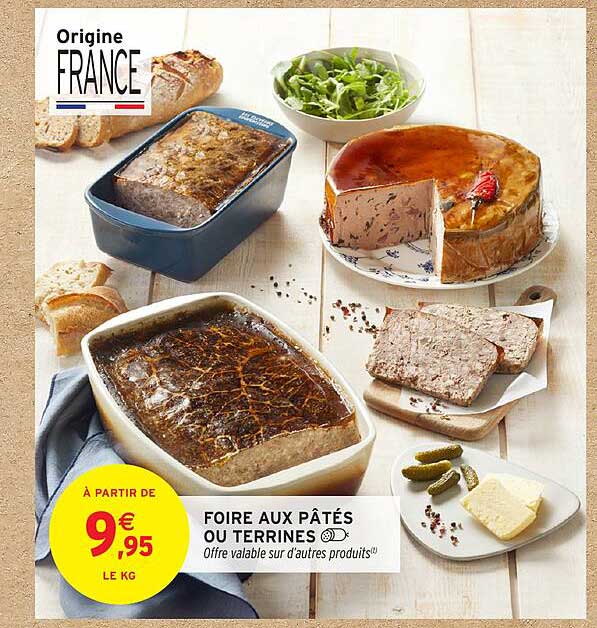 FOIRE AUX PÂTÉS OU TERRINES