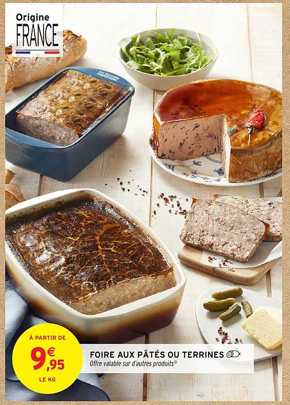 FOIRE AUX PÂTÉS OU TERRINES