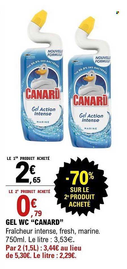 GEL WC "CANARD"