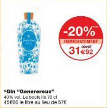 Gin “Genererous”