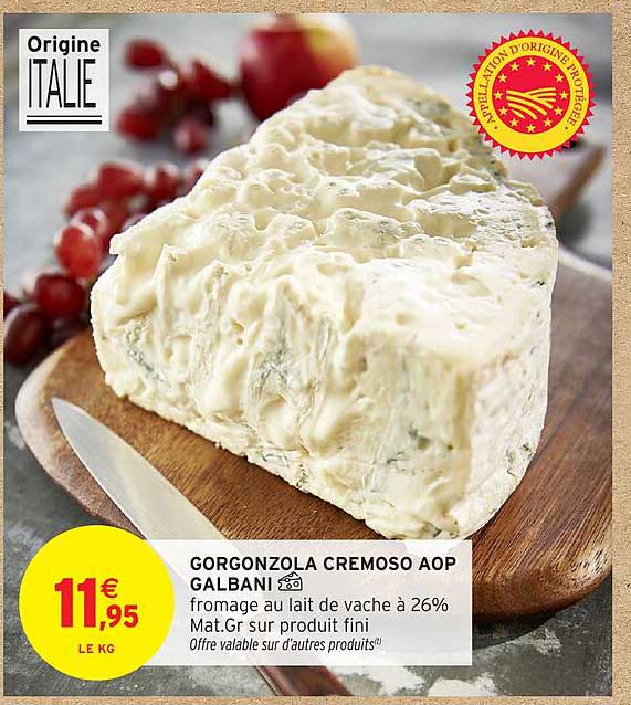 GORGONZOLA CREMOSO AOP GALBANI