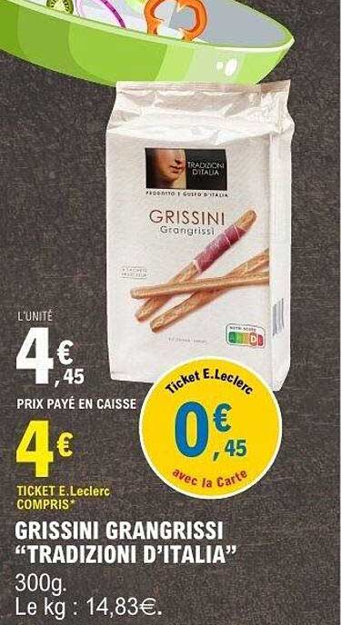 GRISSINI GRANGRISSI "TRADIZIONI D'ITALIA"