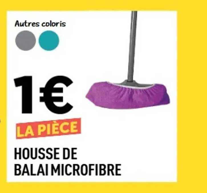 HOUSSE DE BALAI MICROFIBRE