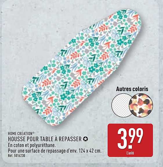 HOUSSE POUR TABLE À REPASSER