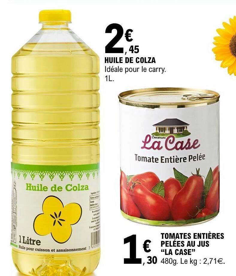 HUILE DE COLZA