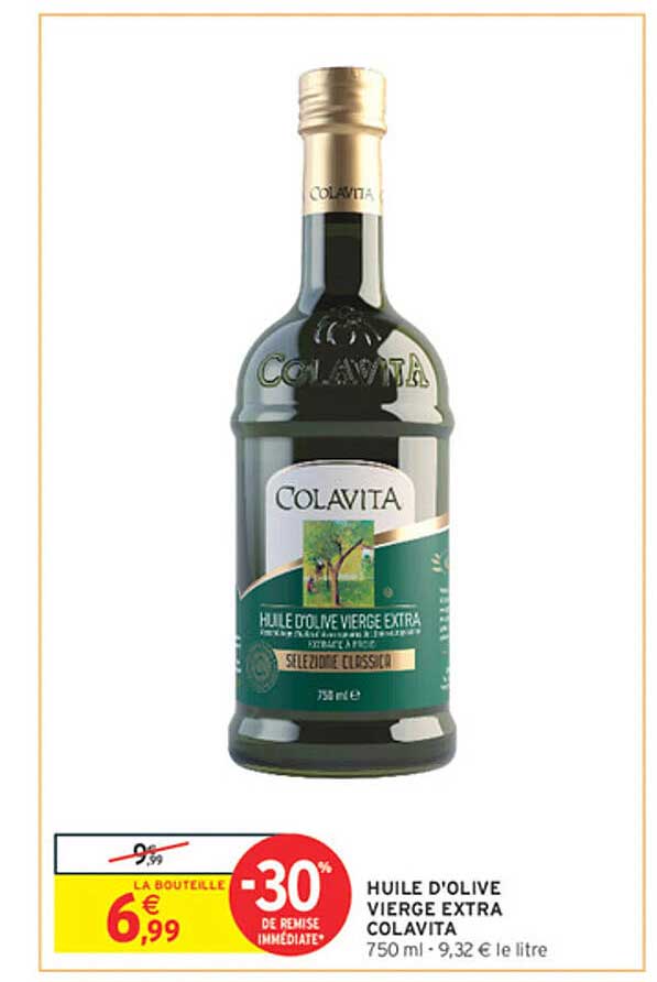 HUILE D'OLIVE VIERGE EXTRA COLAVITA