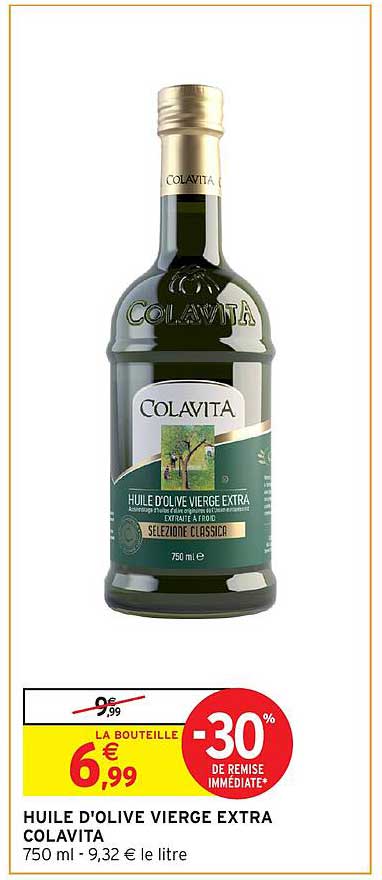 HUILE D'OLIVE VIERGE EXTRA COLAVITA