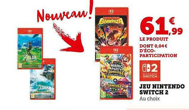 JEU NINTENDO SWITCH 2