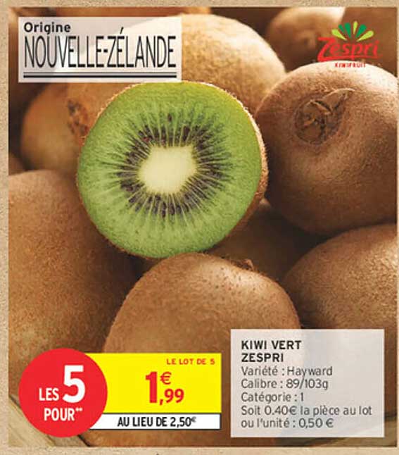 KIWI VERT ZESPRI