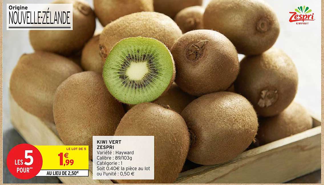 KIWI VERT ZESPRI