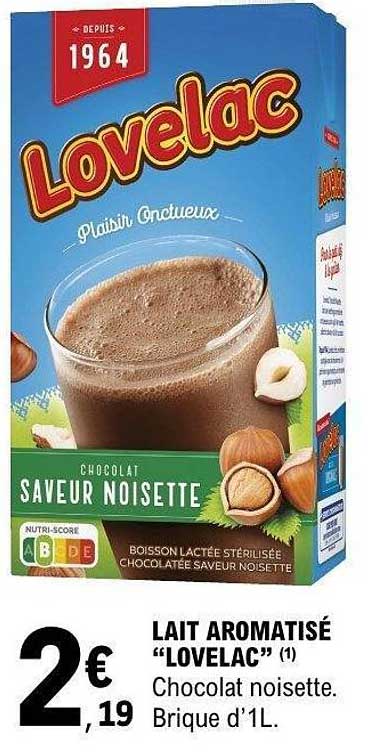 LAIT AROMATISÉ "LOVELAC" (1)