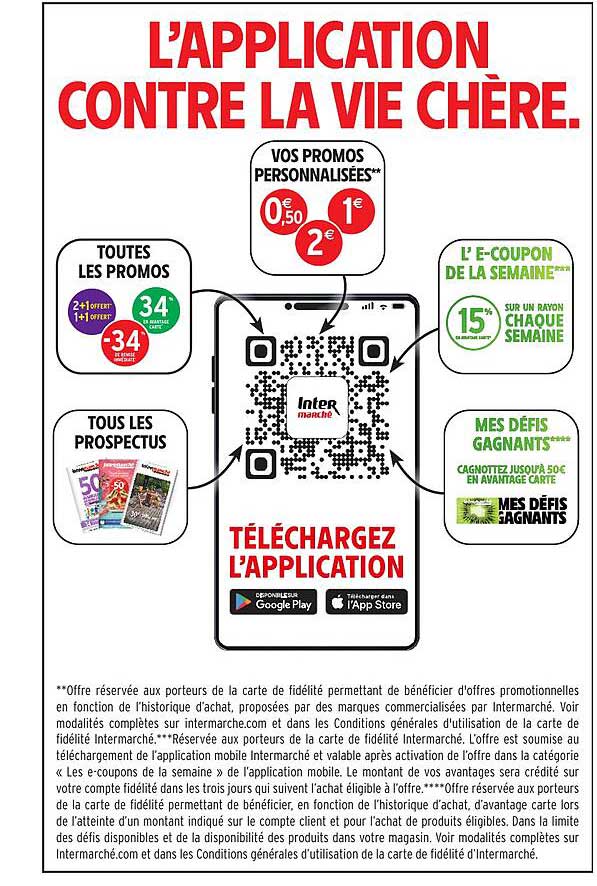 L’APPLICATION CONTRE LA VIE CHÈRE.