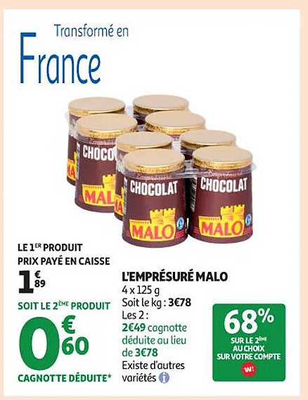 L'EMPRÉSURÉ MALO