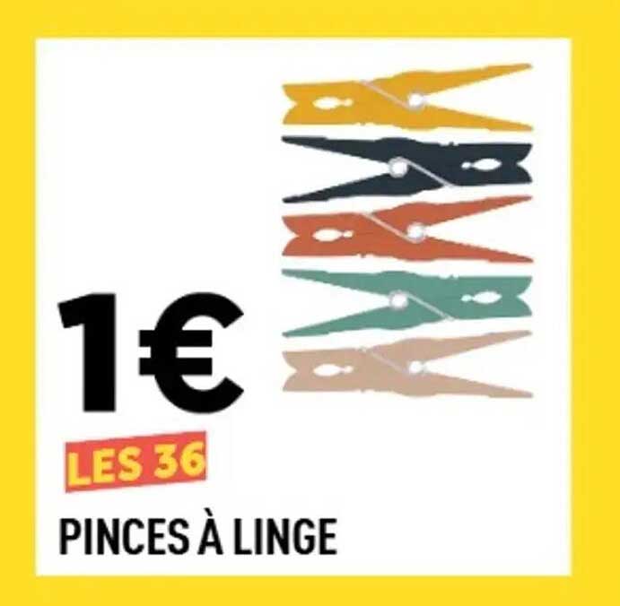 LES 36 PINCES À LINGE