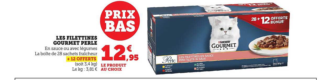 LES FILETTINES GOURMET PERLE