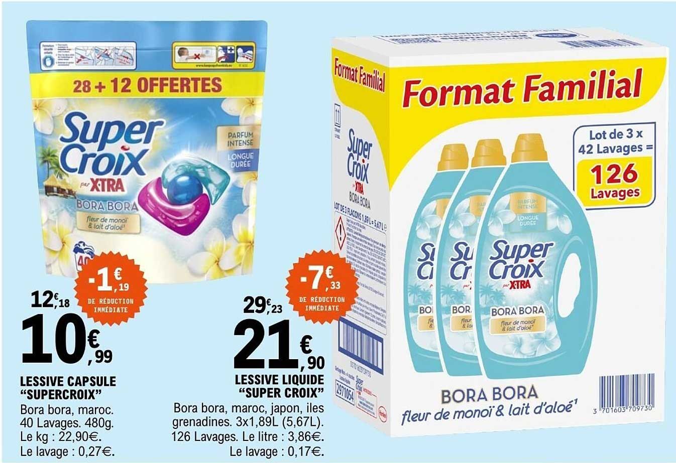 Lessive liquide "SUPER CROIX"