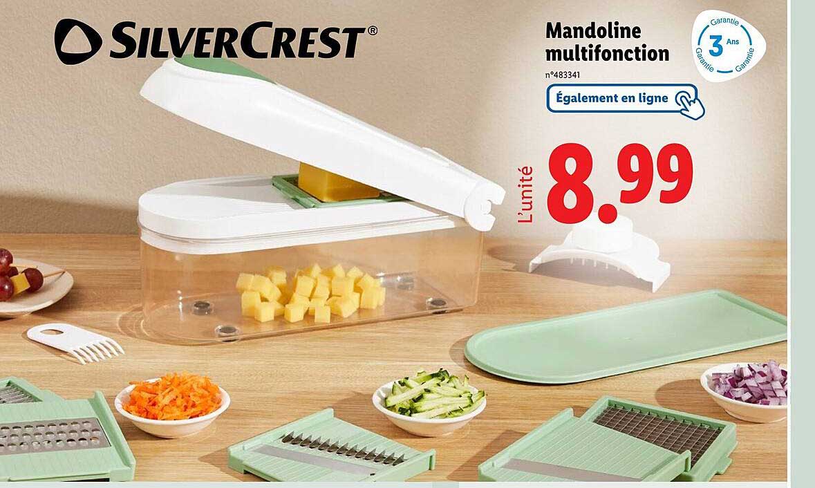 Mandoline multifonction