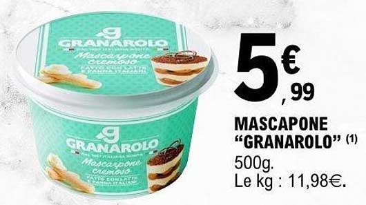 MASCAPONE "GRANAROLO"