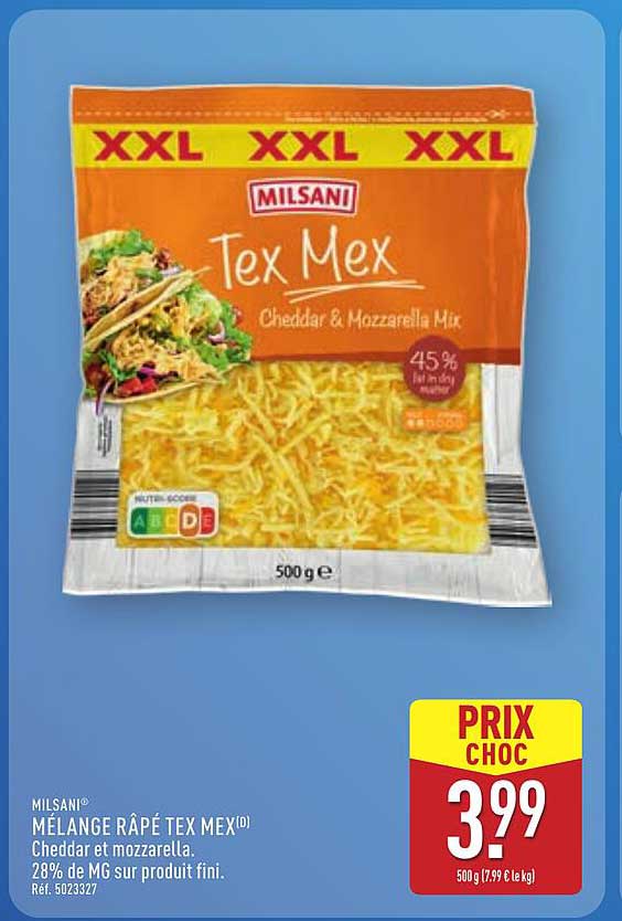 MÉLANGE RÂPÉ TEX MEX