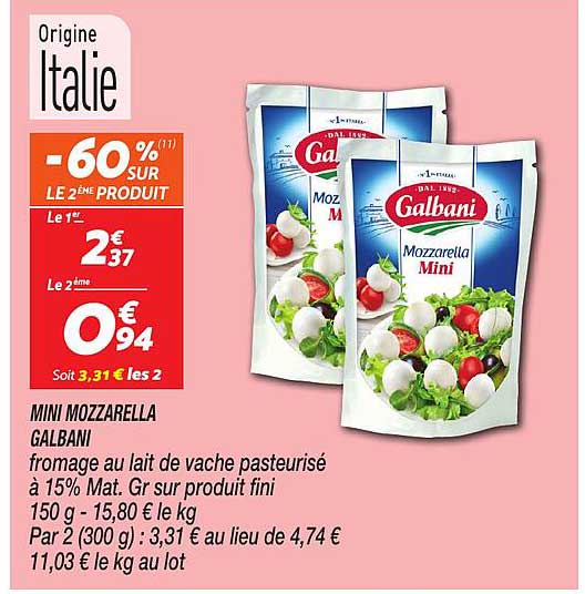 MINI MOZZARELLA GALBANI