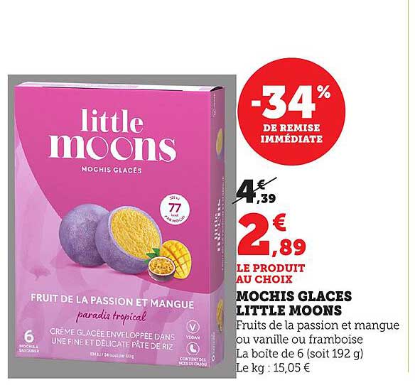 MOCHIS GLACÉS LITTLE MOONS