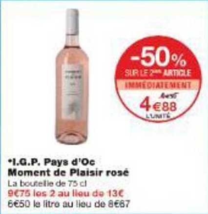 Moment de Plaisir rosé